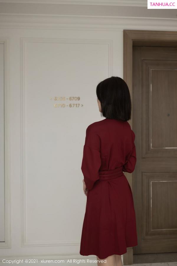 安然Maleah  红衣女神安然Maleah 人妻气息浑然天成第13张图片